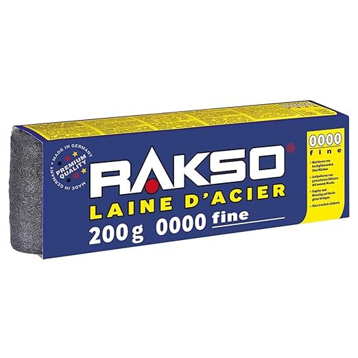 Rakso laine d'acier 0000 extrafine