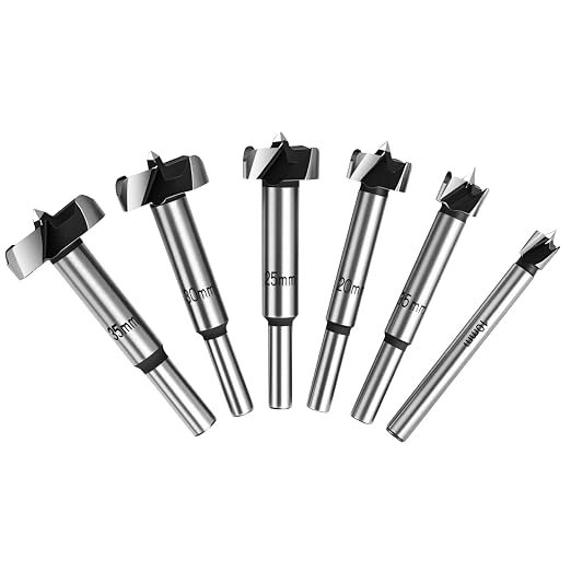 Flintronic forstner set 6 pcs